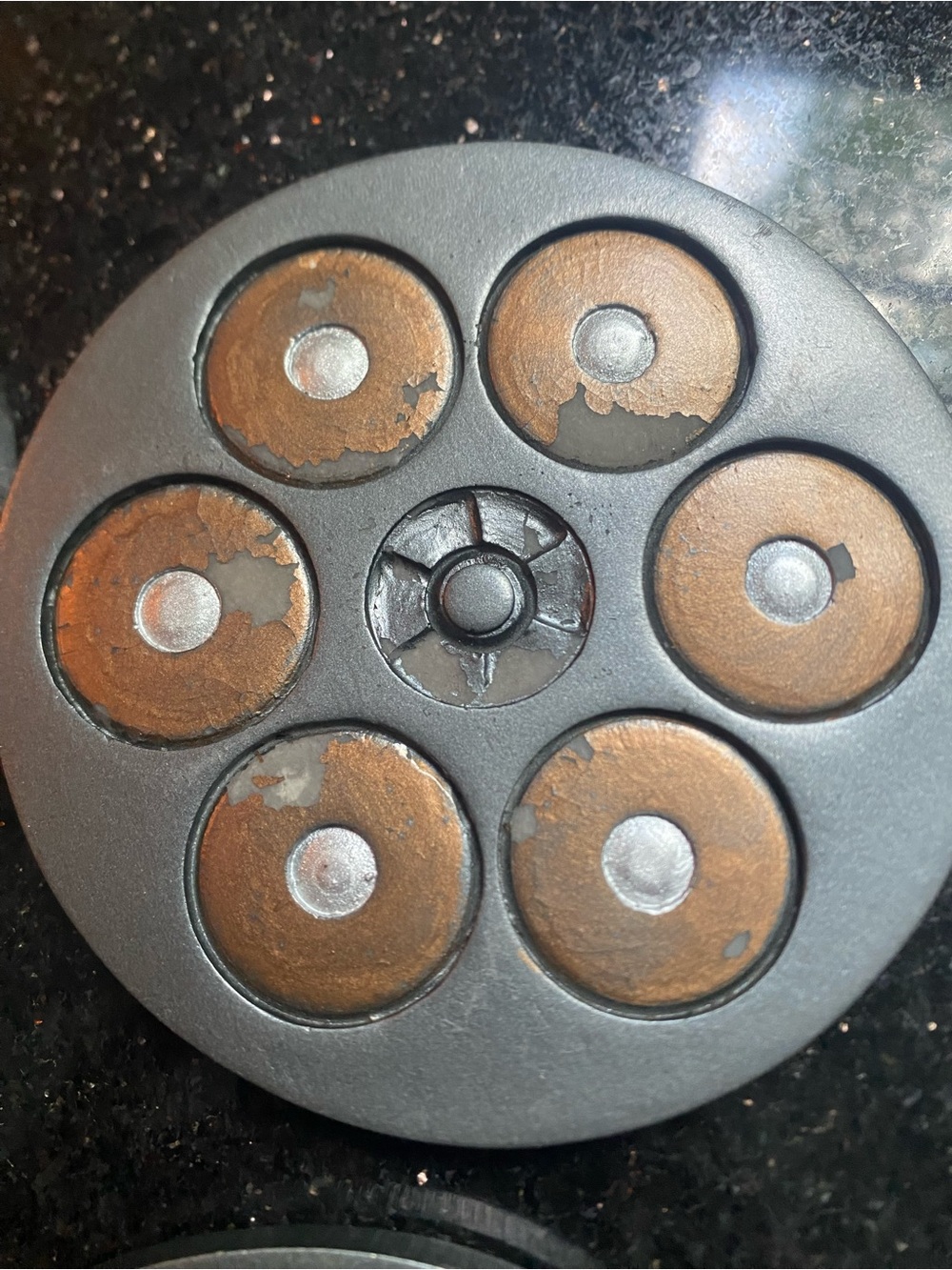 Revolver Shotgun Shell Coaster Set - Picture 5 of 9
